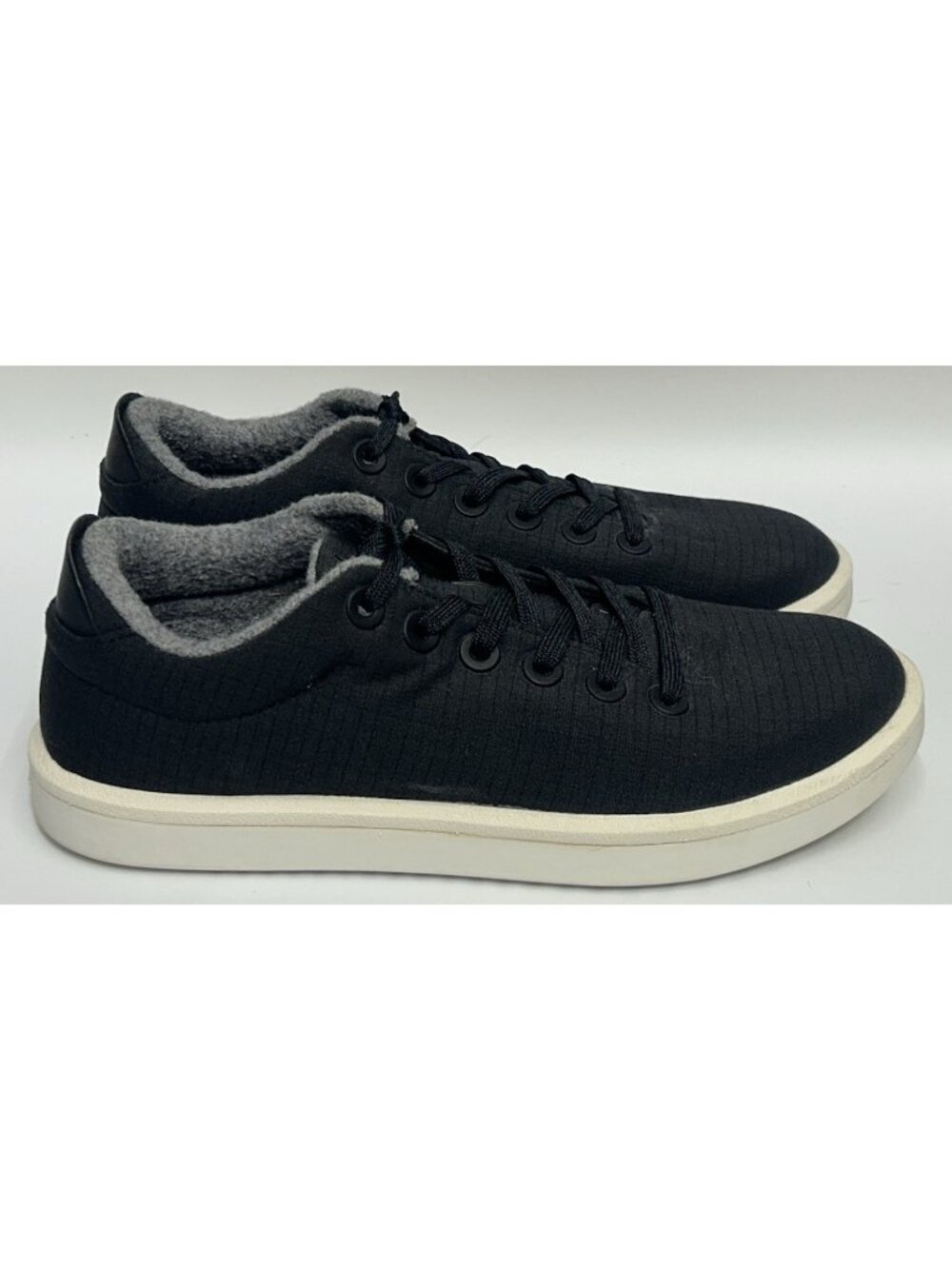 Allbirds Wool Piper 2 Women Size 9 Black White Merino Outdoor Shoes Sneakers